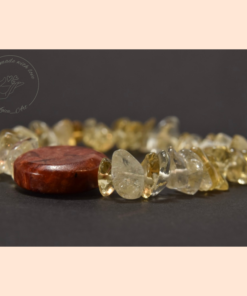 Korall – Citron ásvány karkötő