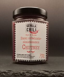 Chutney Erdei gyümölcsös -Sárgabarackos